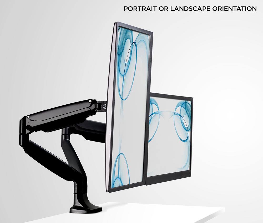 Mounting kit for 2 LCD displays C344