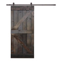 Knotty Pine Solid Wood Interior Barn Door Slab E886
