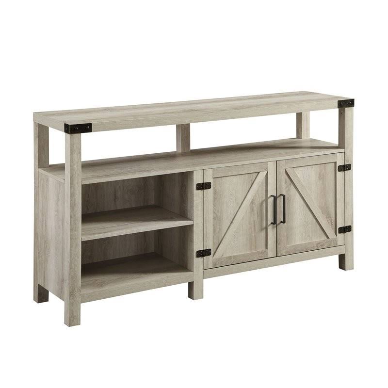 White Oak Highboy Console H6533