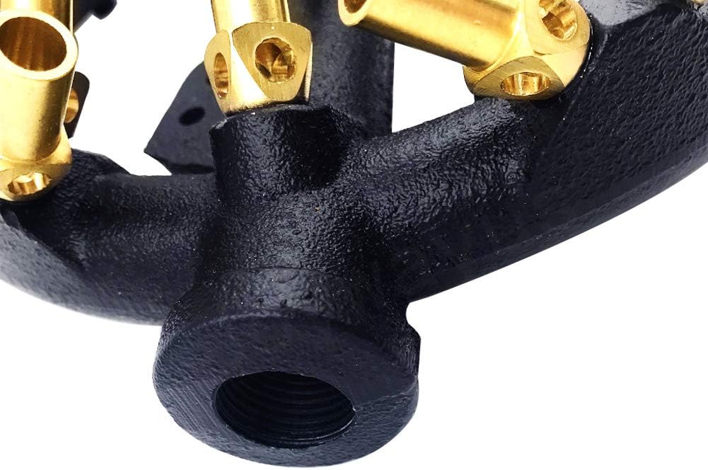 Natural Gas Jet Burner 23 Tips Cast Iron Body L853