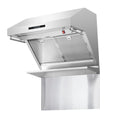 30 600 CFM Wall Mount Range Hood and Back Splash L7659