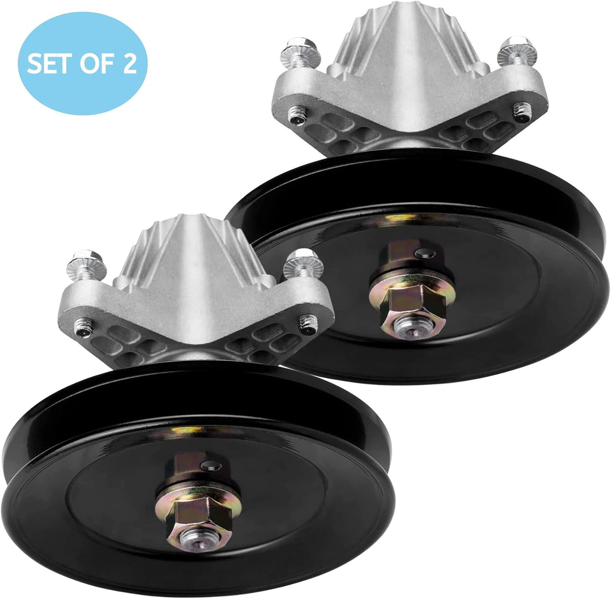 Spindle Assembly for 42" Mower Deck Riding Mower, 2 Pack D2427