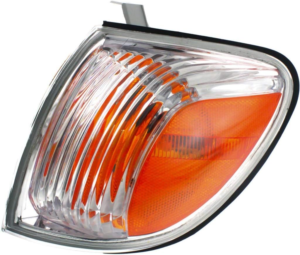 Clear & Amber Lens Turn Signal Light Pair for Toyota Tundra 2005 2006 P130