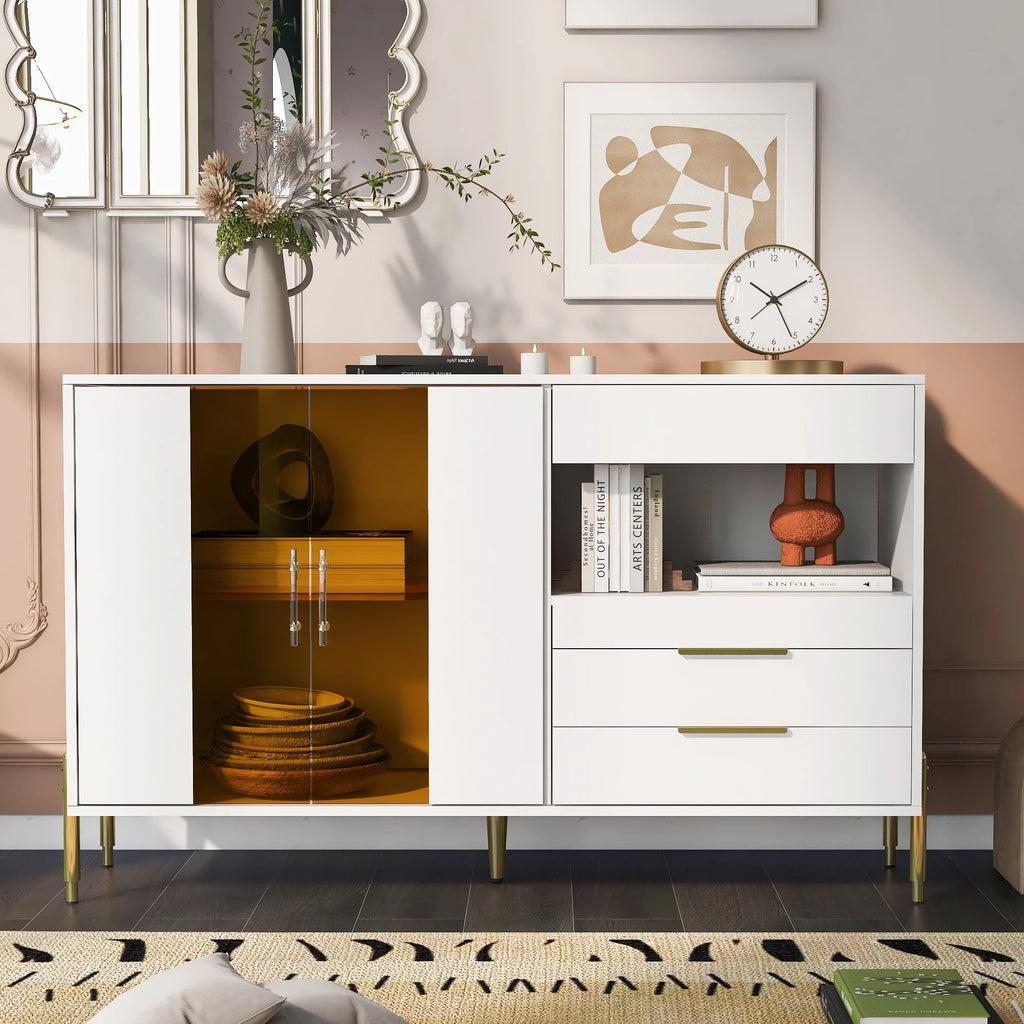 Storage Cabinets with Acrylic Doors and Adjustable Shelves L92798