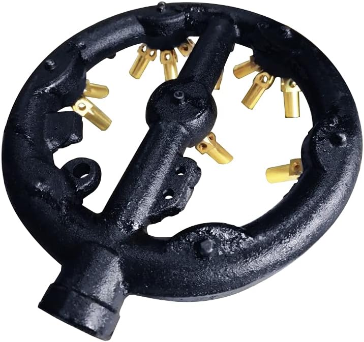Natural Gas Jet Burner 23 Tips Cast Iron Body L853