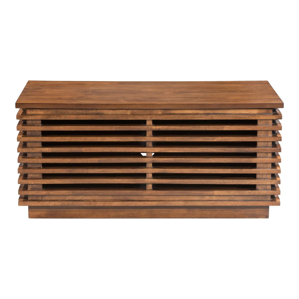 Walnut Entertainment Stand B877
