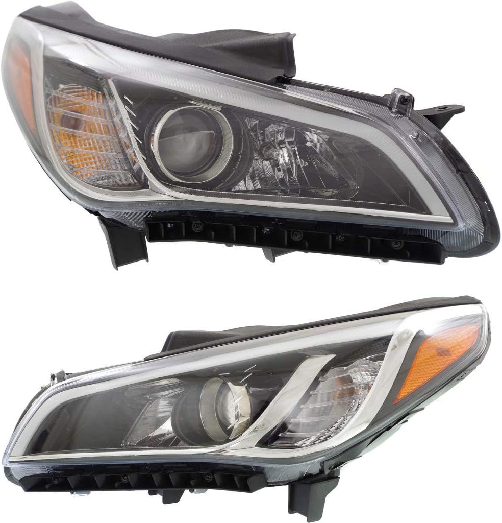 Driver Side Halogen Headlight for Hyundai Sonata 2015 2016 2017 A707660