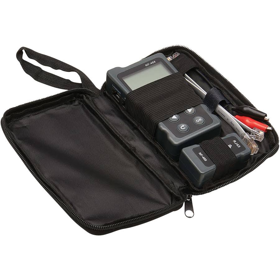 Network and Power over Ethernet (PoE) Signal Tester with Carrying Case D799165