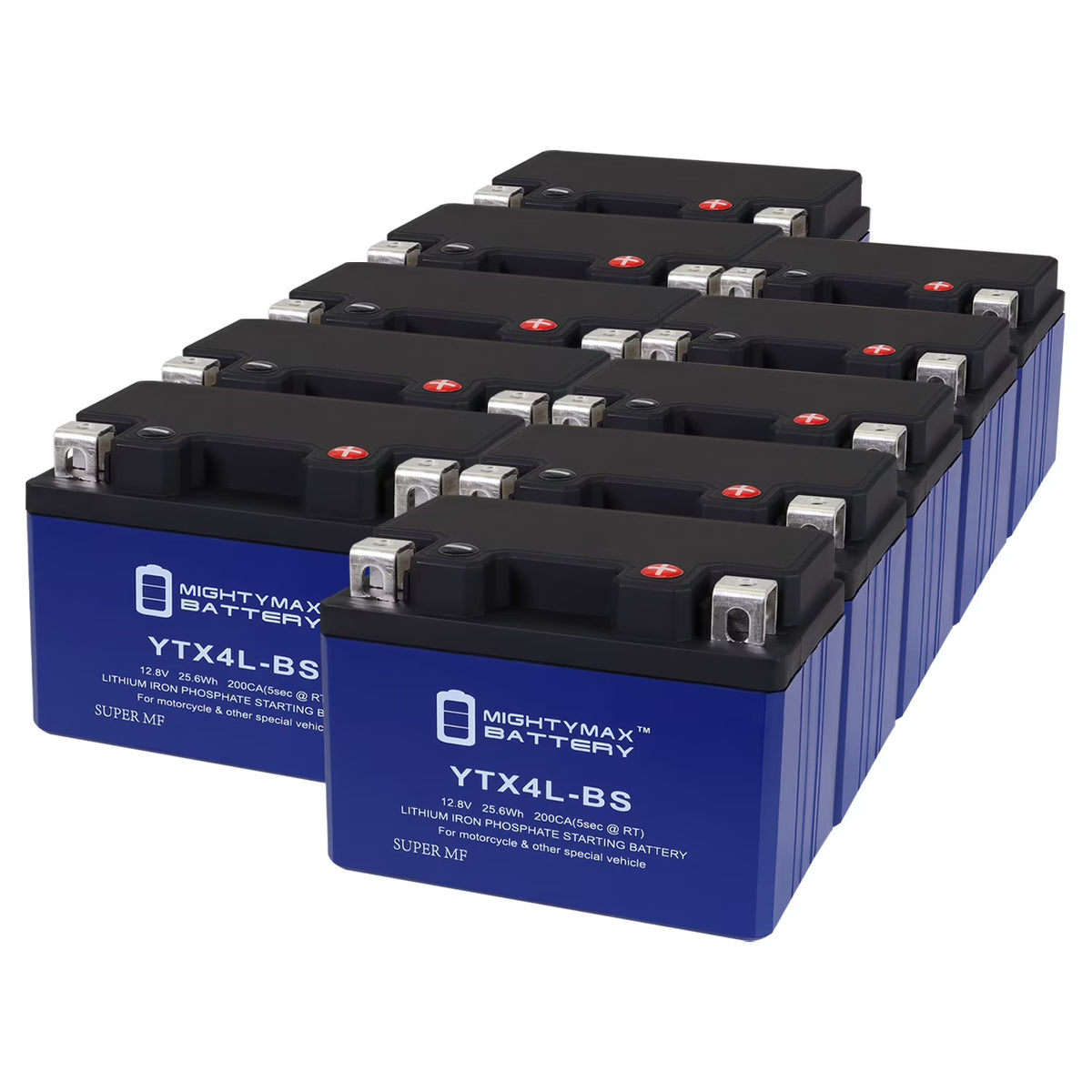 10 Pack Lithium Replacement Battery for Honda Scooters J465369