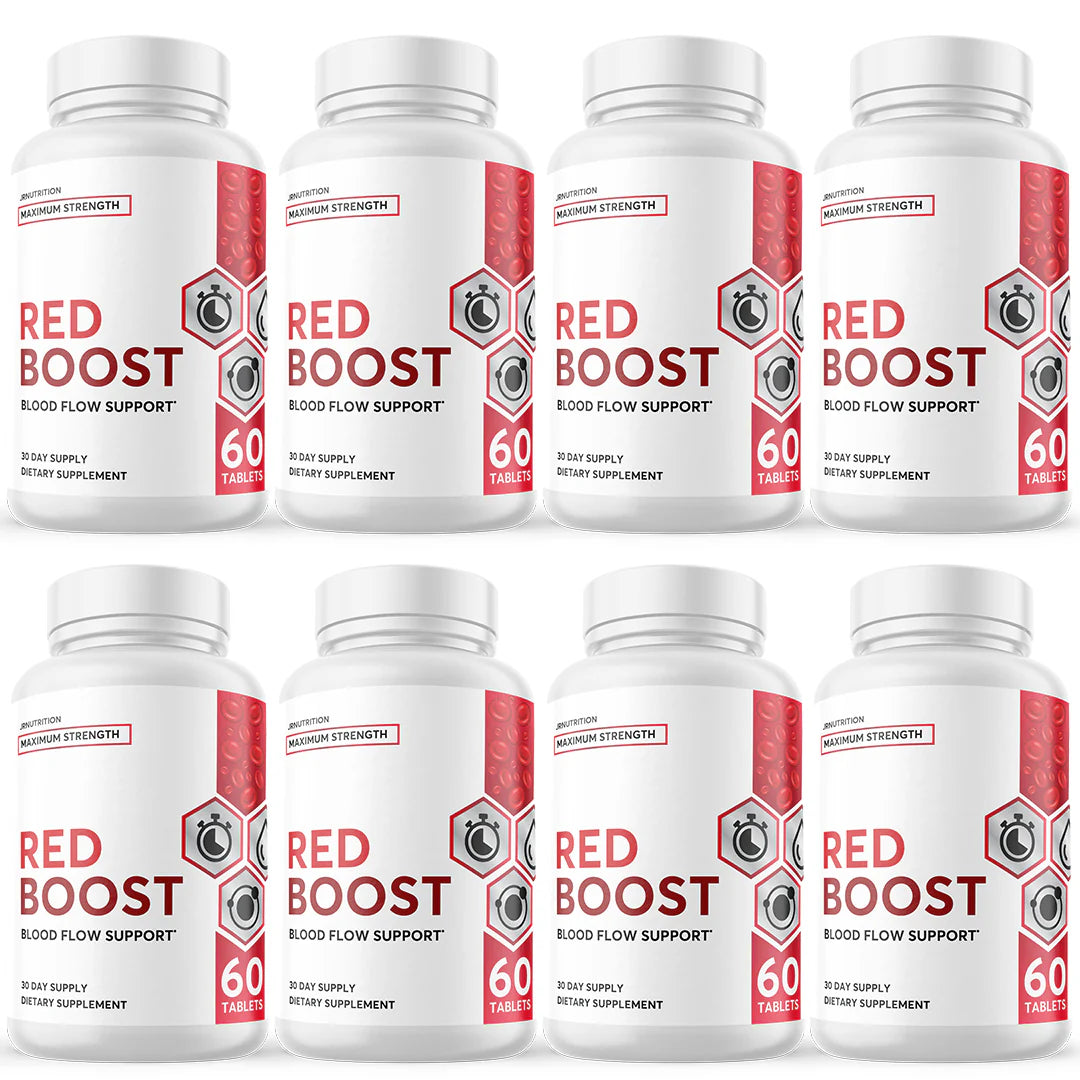 Blood Flow Support Dietary Supplement 60 Capsules 8 Pack T94345