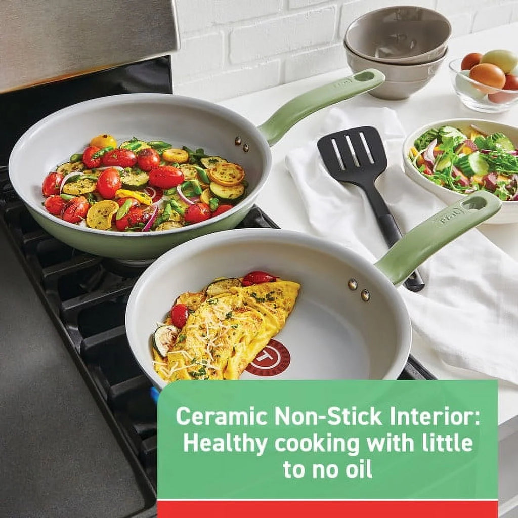 2-Piece Ceramic Fry Pan Set H208312
