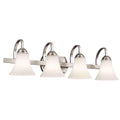 Brushed Nickel Bath Lighting W550207
