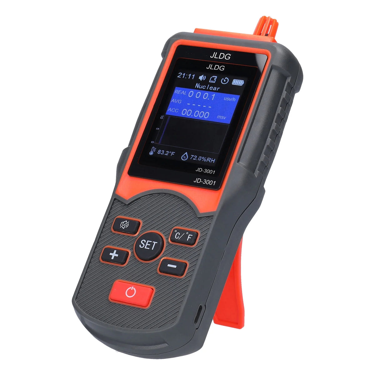 Multifunctional Geiger Counter and Electromagnetic Radiation Detector with Temperature and Humidity Measurement H145158