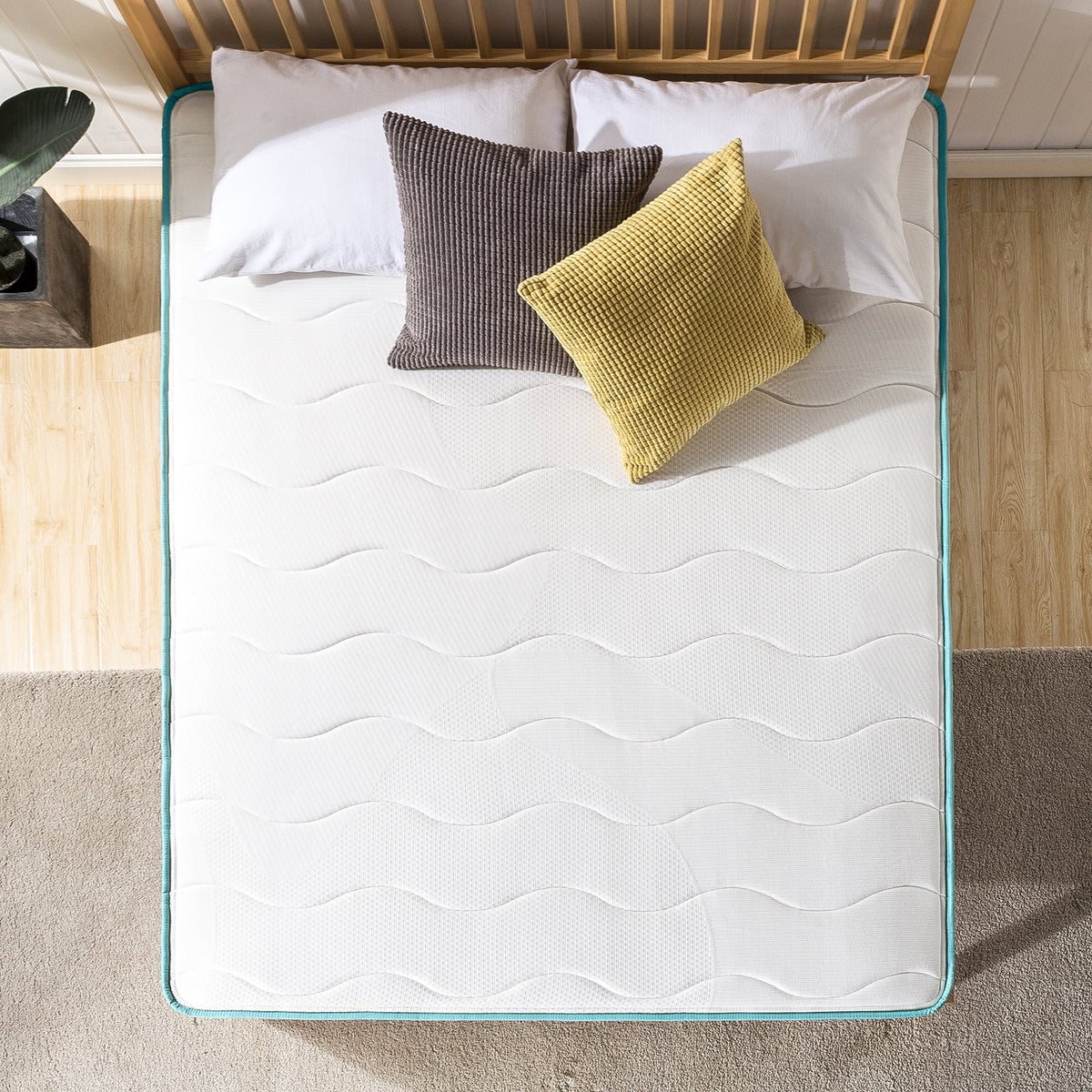 10 Tight Top Spring Mattress T258