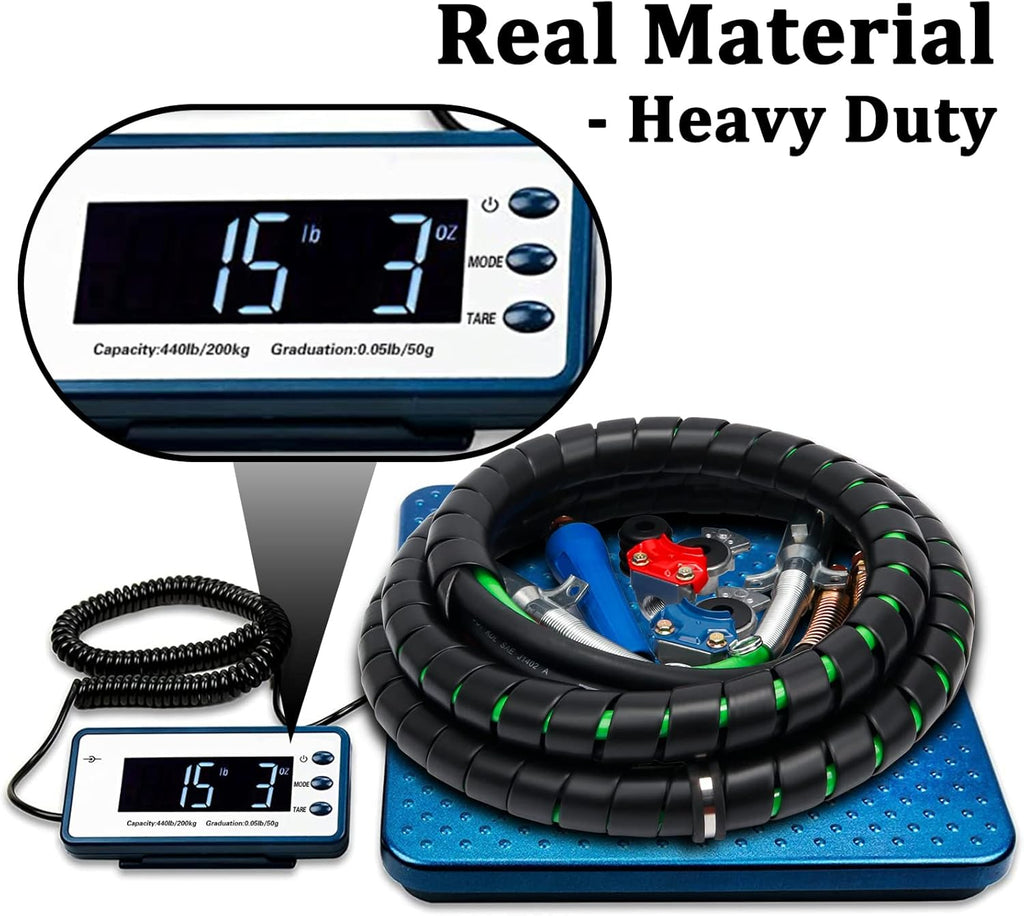 12 FT Semi Truck Air Hose Kit with Glad Hands G636