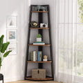 70 inch 5 Tier Corner Bookshelf E325040