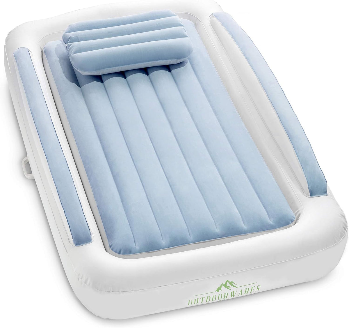 Blue Inflatable Travel Bed for Kids V494460