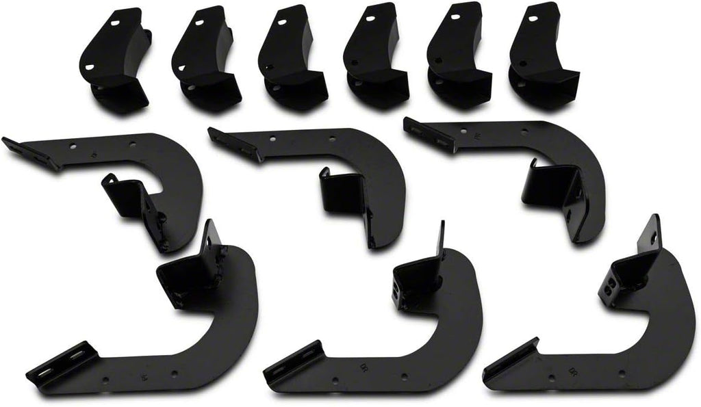 Textured Black Side Step Bars X730