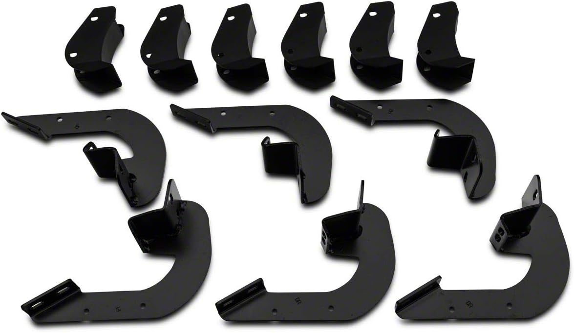 Textured Black Side Step Bars X730