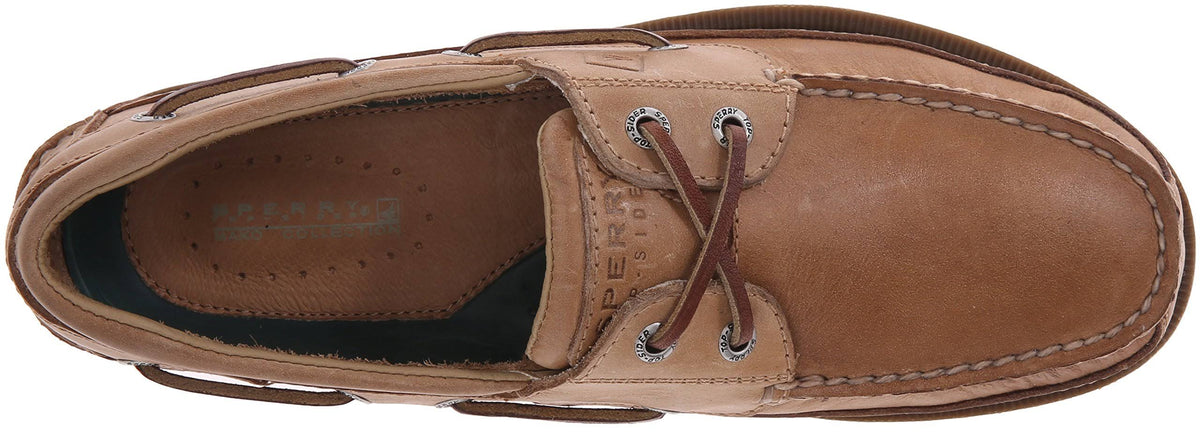 Oak Leather Boat Shoes Q7386