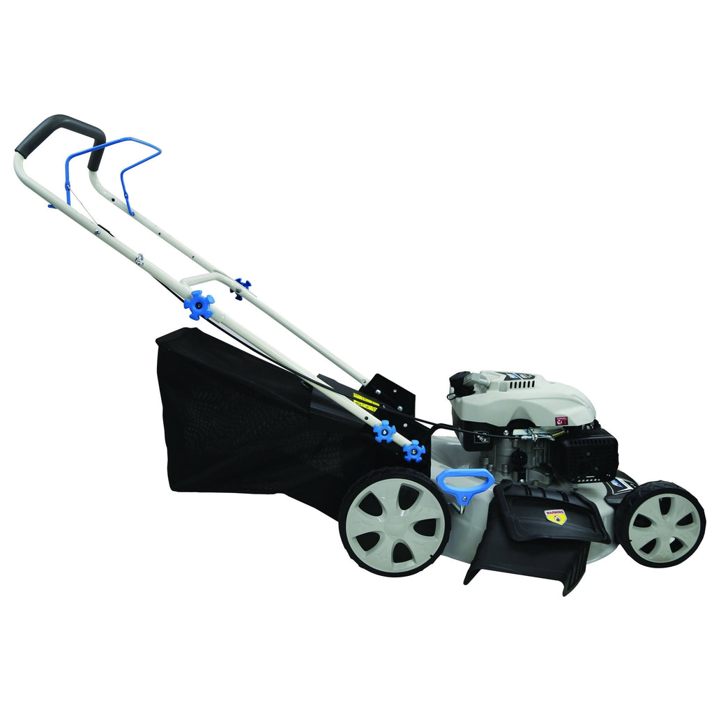21x22 Gasoline Powered Lawn Mower with 7 Position Height Adjustment G368