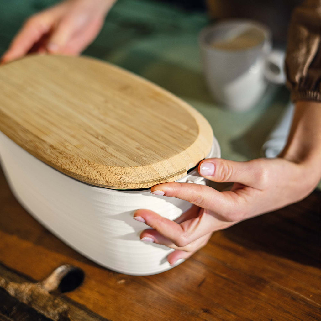 Bread and Confectionery Container Taupe X246