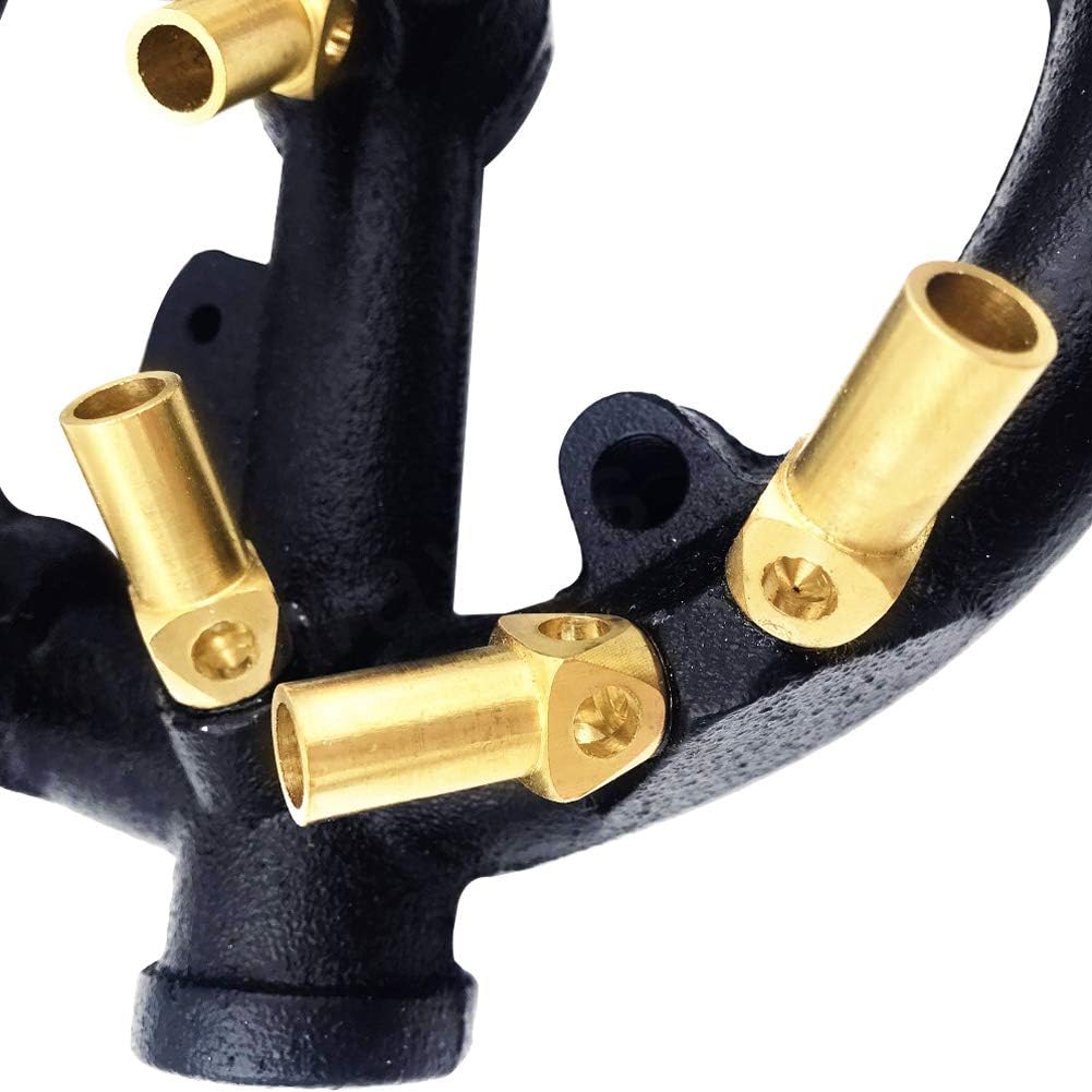 Natural Gas Jet Burner 23 Tips Cast Iron Body L853