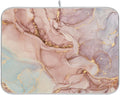 Gold Pink Marble Texture Dish Drying Mat 18x24Inch T592