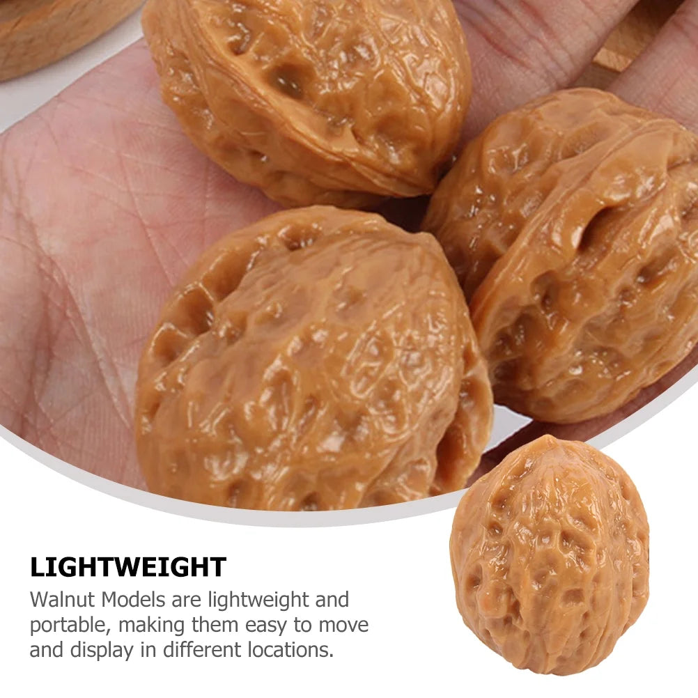 10 Pcs Dollhouse Miniature Food Play Empty Cup Water Model Accessories Walnuts M25657