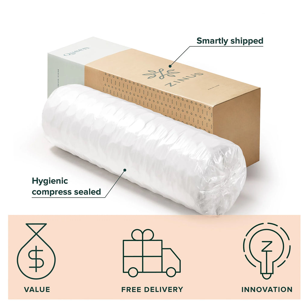 10 Tight Top Spring Mattress T258