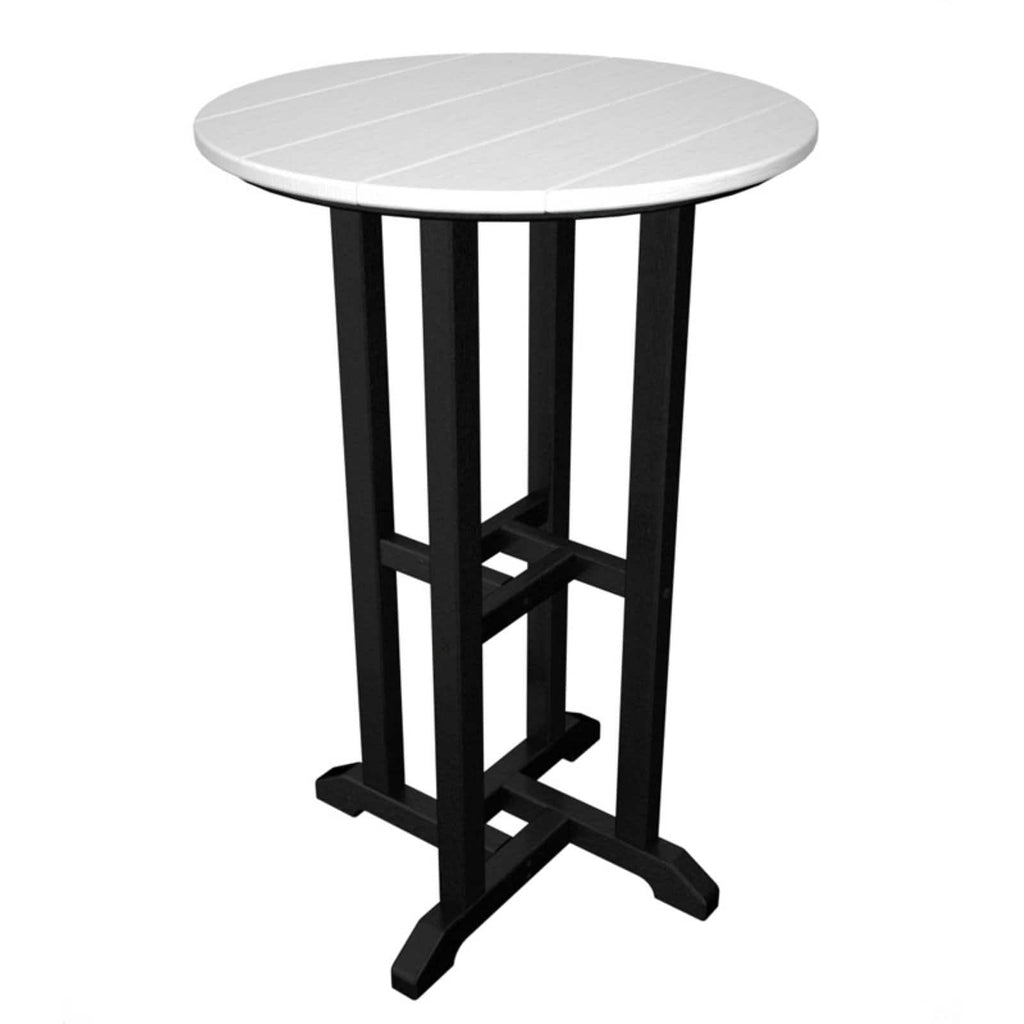 White Round Counter Table G750107