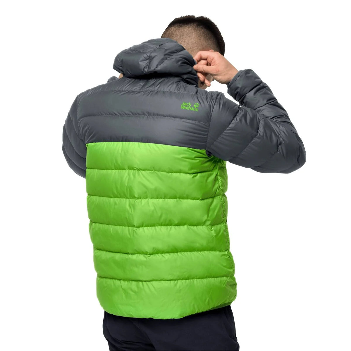 Leaf Green Men Helium Jacket R842