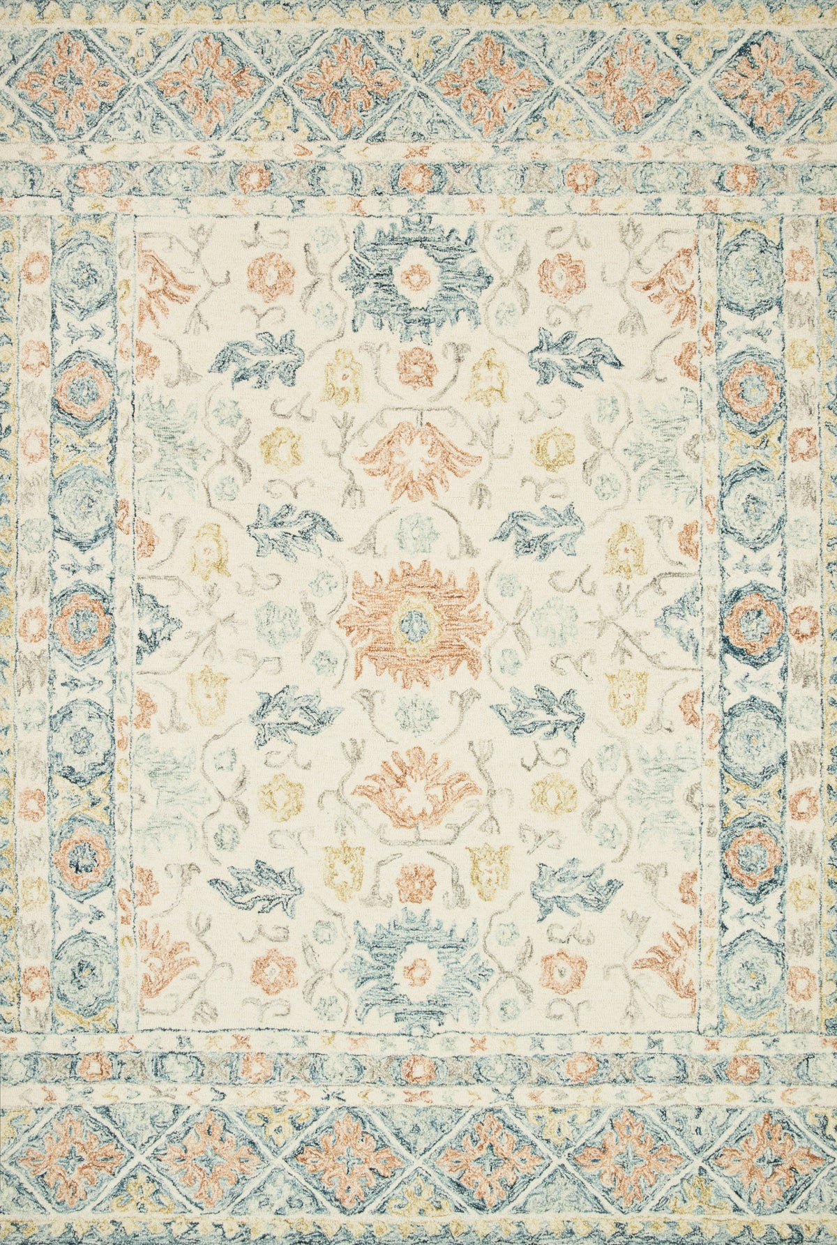 Ivory Multi 9'3 x 13' Rug G4708