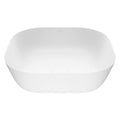 Matte Stone Vessel Bathroom Sink (White) A77997