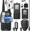 UV-5R Pro Dual-Band 2-Way Radio Handheld Walkie Talkies with 2 Rechargeable Battery and Earpiece E7465