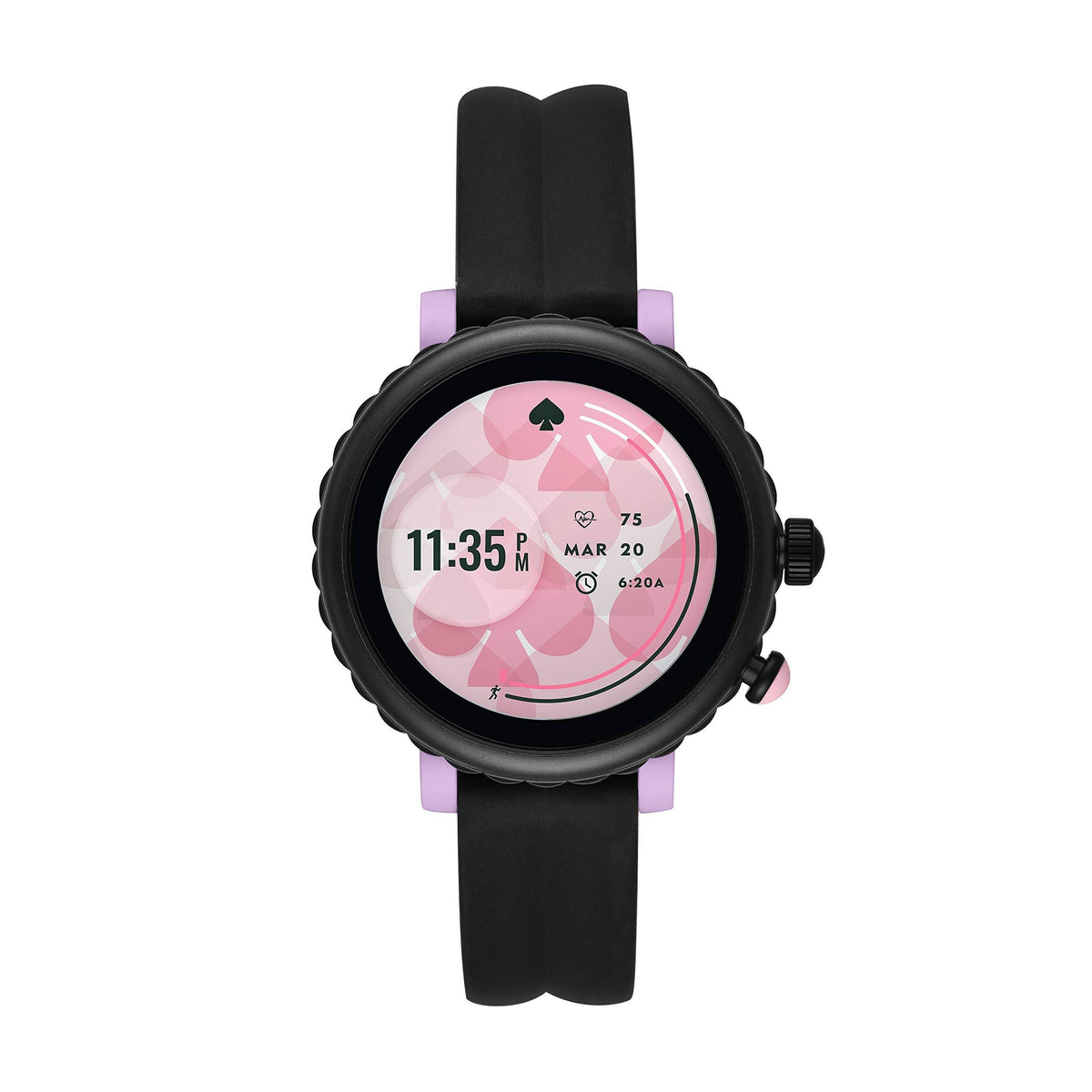 Black Silicone Sport Smartwatch X11084