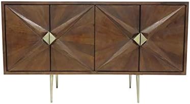 Solid Mango Wood Cabinet Y458902