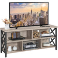Gray TV Stand with Storage M802