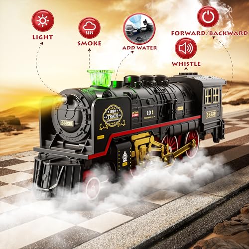 Electric Train Toy with Lights and Sound O49683