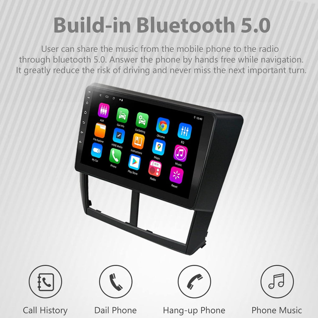 2G RAM 32G ROM Car Radio for Subaru Forester Impreza E715