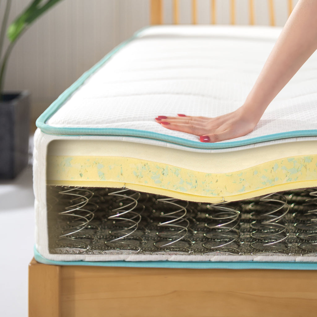 10 Tight Top Spring Mattress T258