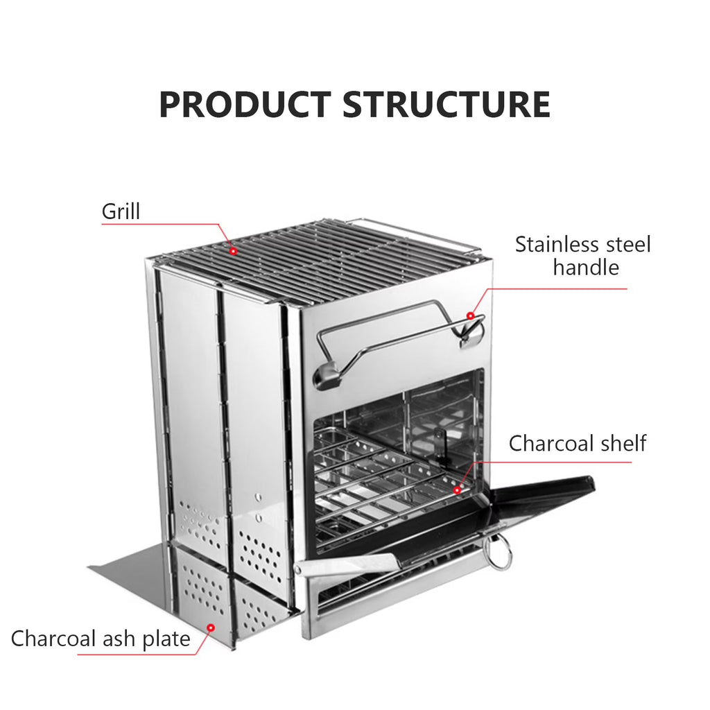 Stainless Steel Barbecue Grill Stove P704961