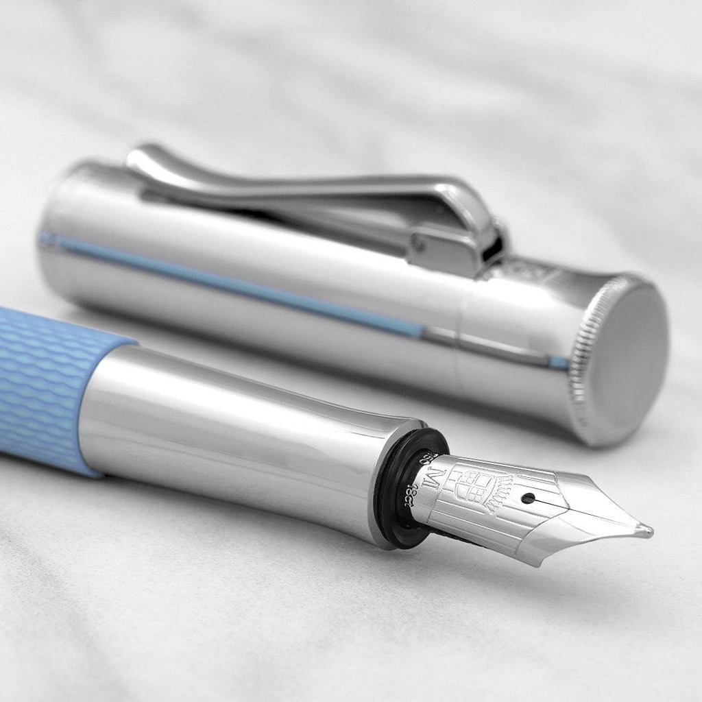 Fountain Pen Guilloche Gulf Blue - Fine B73013