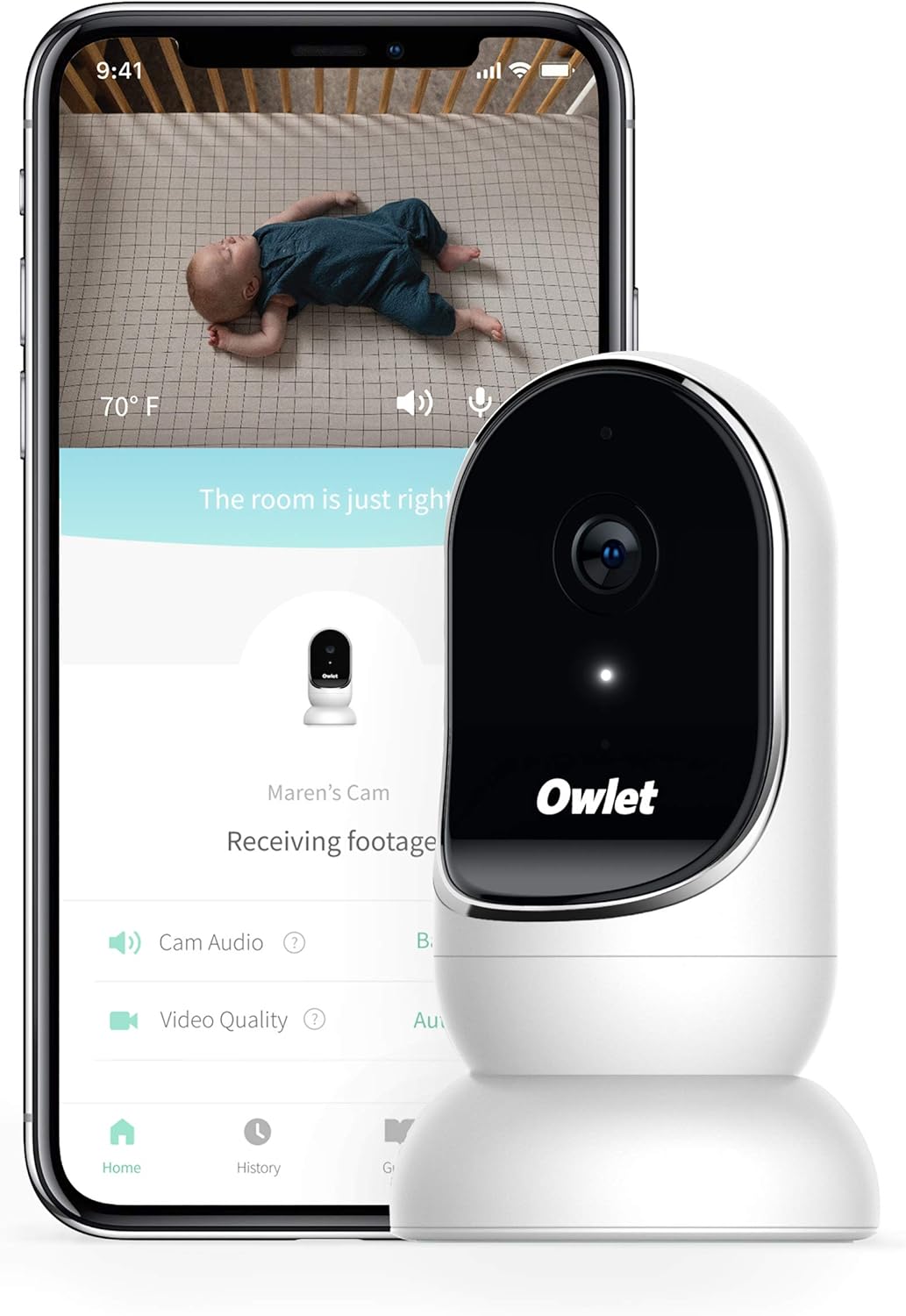 Baby Monitor with Night Vision and Audio R6154