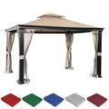Two-Tiered Gazebo Replacement Canopy L870060