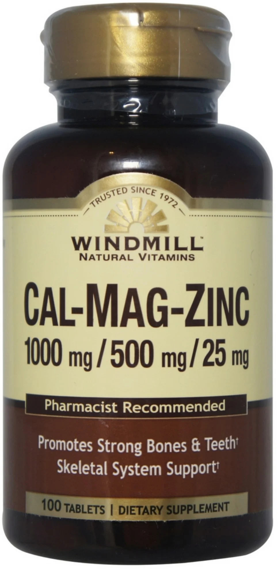 6 Pack Calcium Magnesium and Zinc Tablets N879143