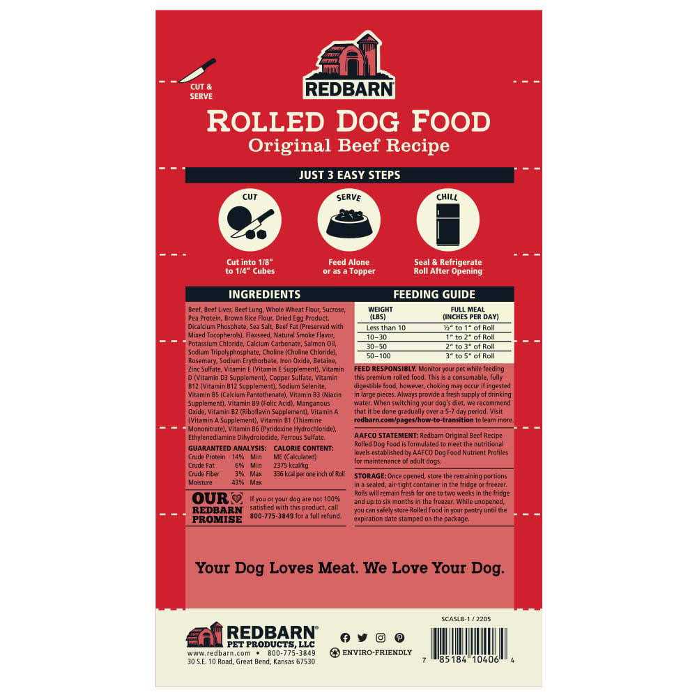 Dog Food Roll Beef E18135