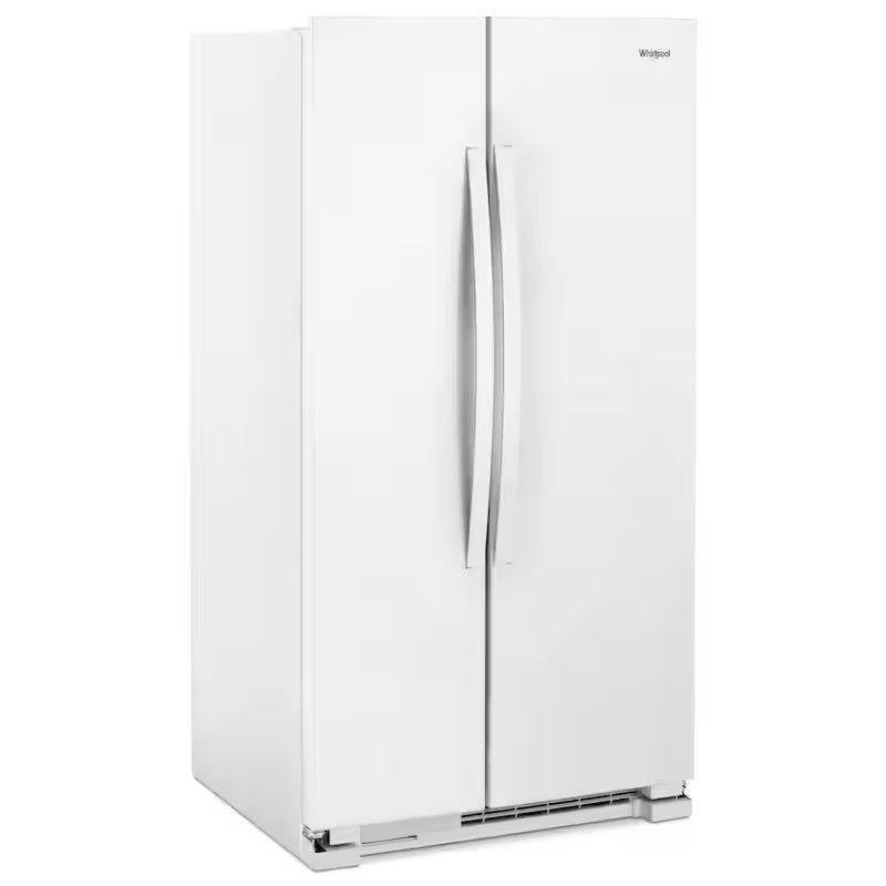 White 25 cu. ft. Side by Side Refrigerator H755973