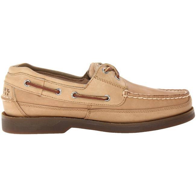 Oak Leather Boat Shoes Q7386