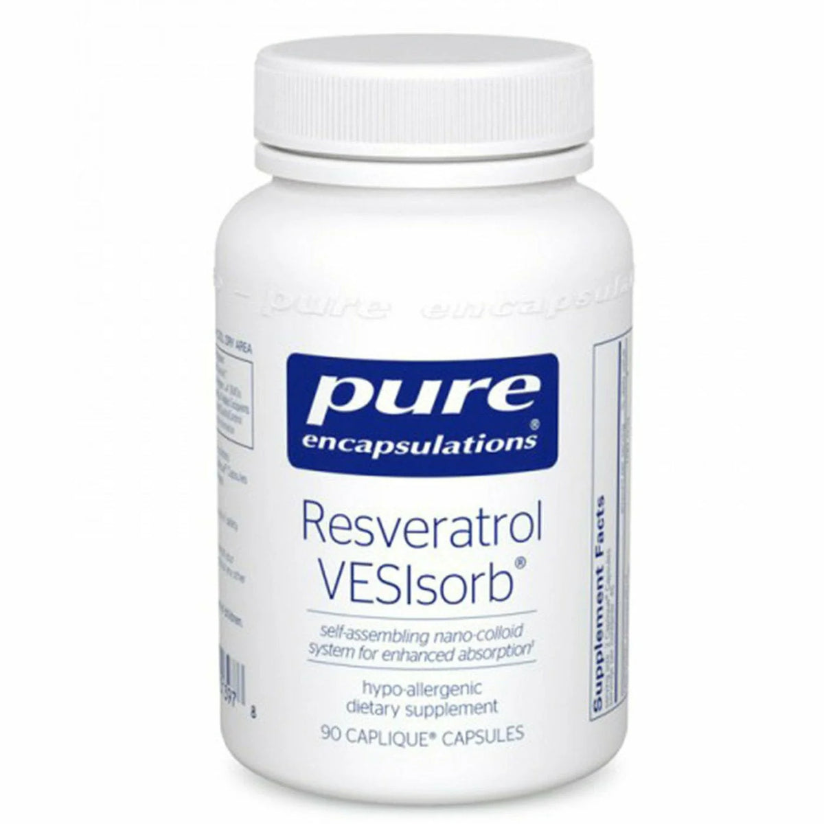 Resveratrol 90 Capsules J3447